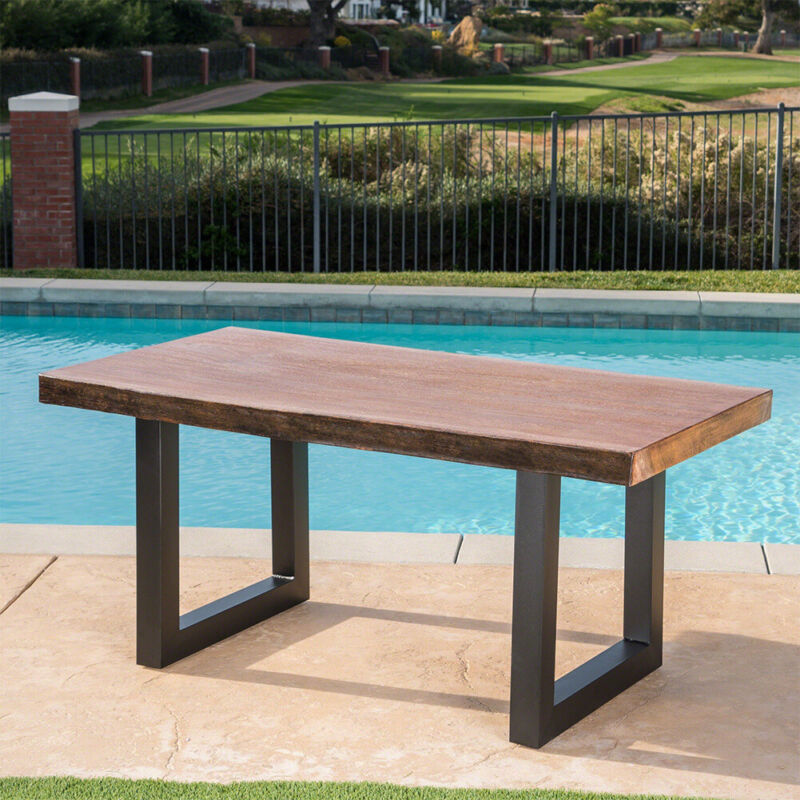 2PCS Industrial Steel Metal Furniture Table Leg Chair Desk Bench Box Shape Legs