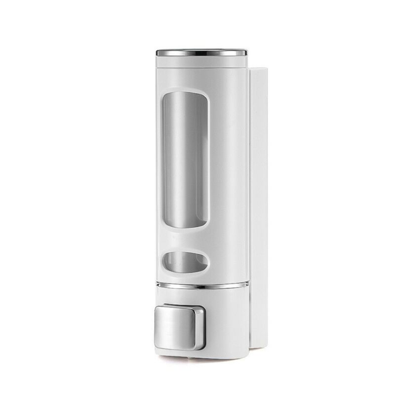 400ml Liquid Soap Shampoo Dispenser Wall Mounted Hand Wash Dispenser Bathroom UK