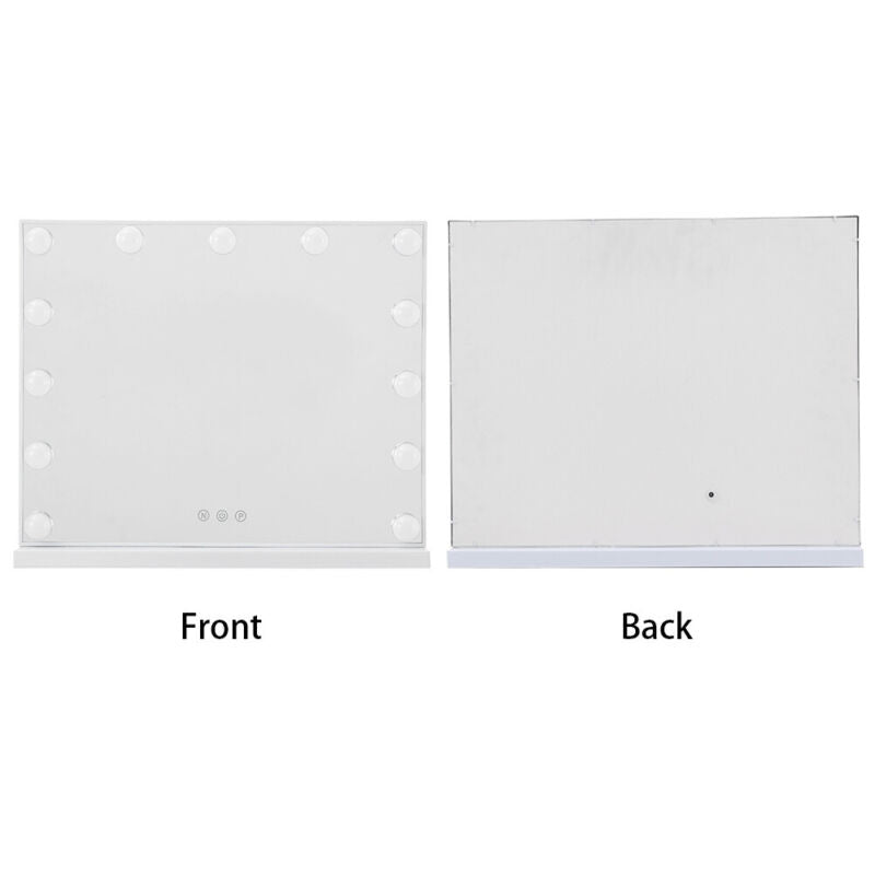 3 Mode Dimmable White LED Hollywood Dressing Table Mirror Vanity Cosmetic Mirror