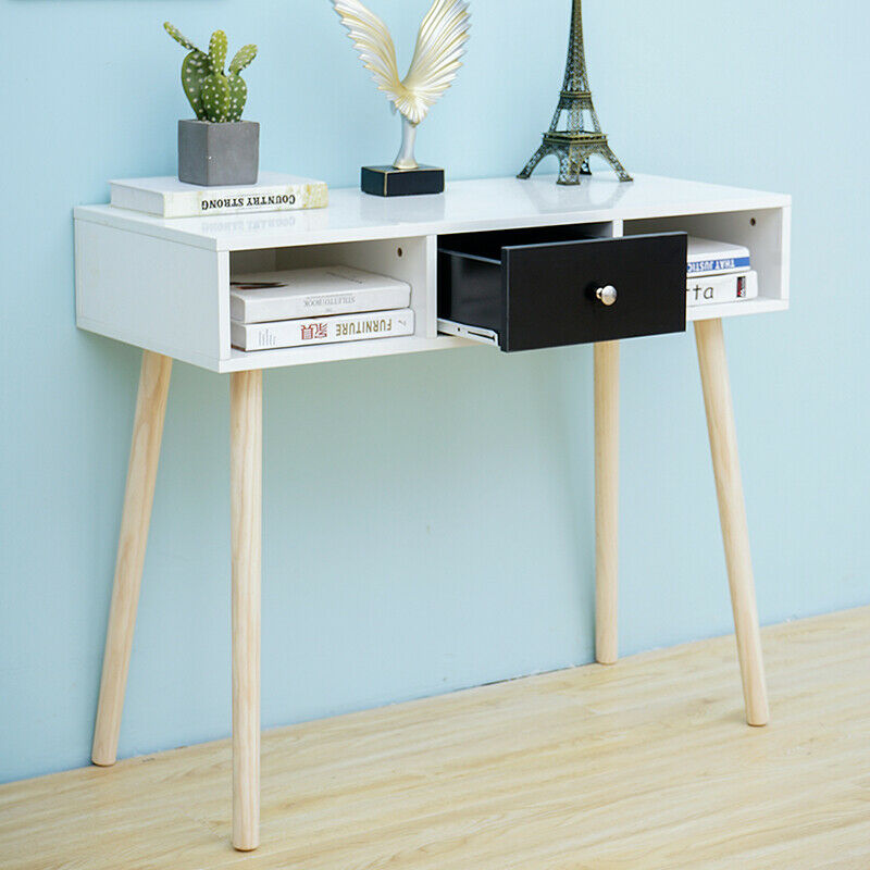 Modern Dressing Table Vanity Table Makeup Desk Dresser Set Home Bedroom Woman BN