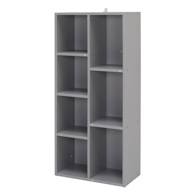 Home Office Bookcase 3/5/7 Cube Storage Shelf Wood Shelving Display Cabinet Unit
