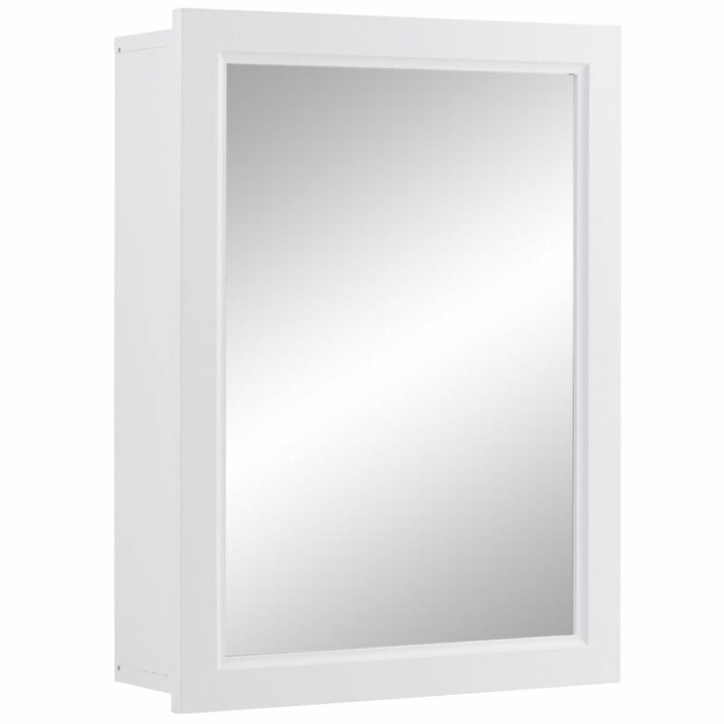 Bathroom Mirror Cabinet Wall Mounted Storage Cupboard Mirrored Medicine Cabinet