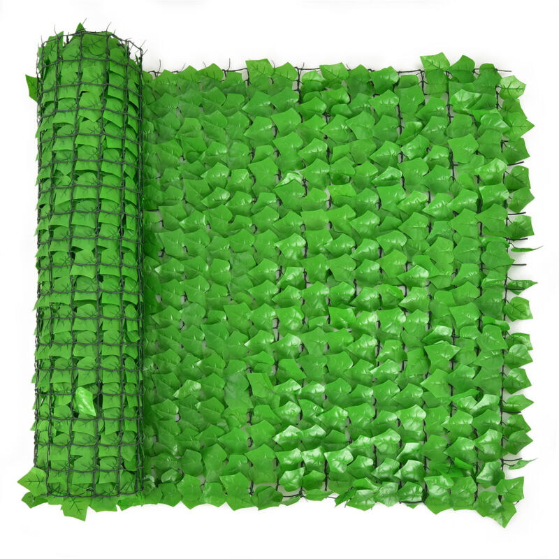3Mx1M Artificial Hedge Ivy Leaf Garden Fence Wall Balcony Privacy Screen Trellis
