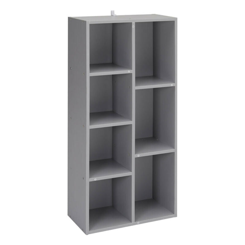 Home Office Bookcase 3/5/7 Cube Storage Shelf Wood Shelving Display Cabinet Unit