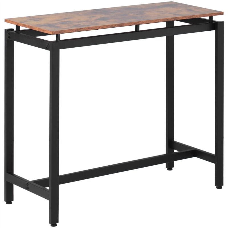 3Pcs Breakfast Bar Table & 2 Stools Kitchen Dining Room Modern Furniture Set MP