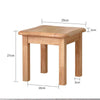 Small Wood Stool Footstool Change Shoe Bench Multi-function Square Mini Stools