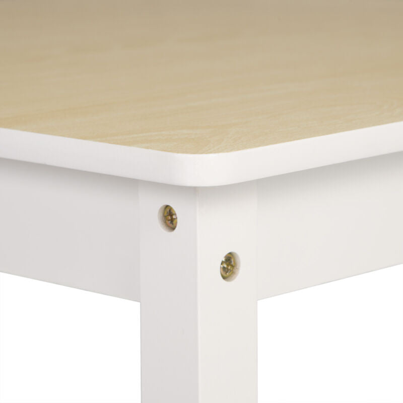 Children Table and Chairs Kids Furniture Set for Study Writing Reading Play Room