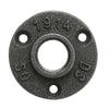 1-150x BSP Malleable Iron Pipe Fittings Wall Mount Floor Flange 1/2" 3/4" 1" UK