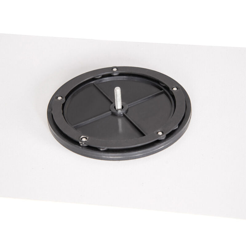 Corner Computer Desk L-Shaped with Swive Shelves Laptop Table Workstation Home