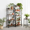 5 Tier Metal Ladder Shelf Shelving Display Rack Plant Stand Storage Shelves Home