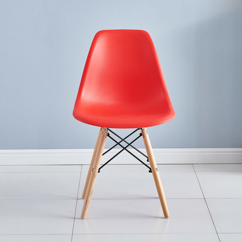 Set of 4 Eiffel Chairs Lounge Chairs Dining Chairs Plastic Home Kitchen Office