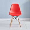 Set of 4 Eiffel Chairs Lounge Chairs Dining Chairs Plastic Home Kitchen Office