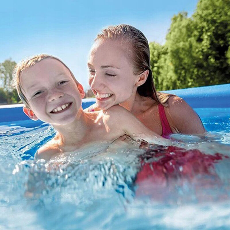 3M Large Round Summer Inflatable Swimming Pool Garden Family Kids Paddling Pools