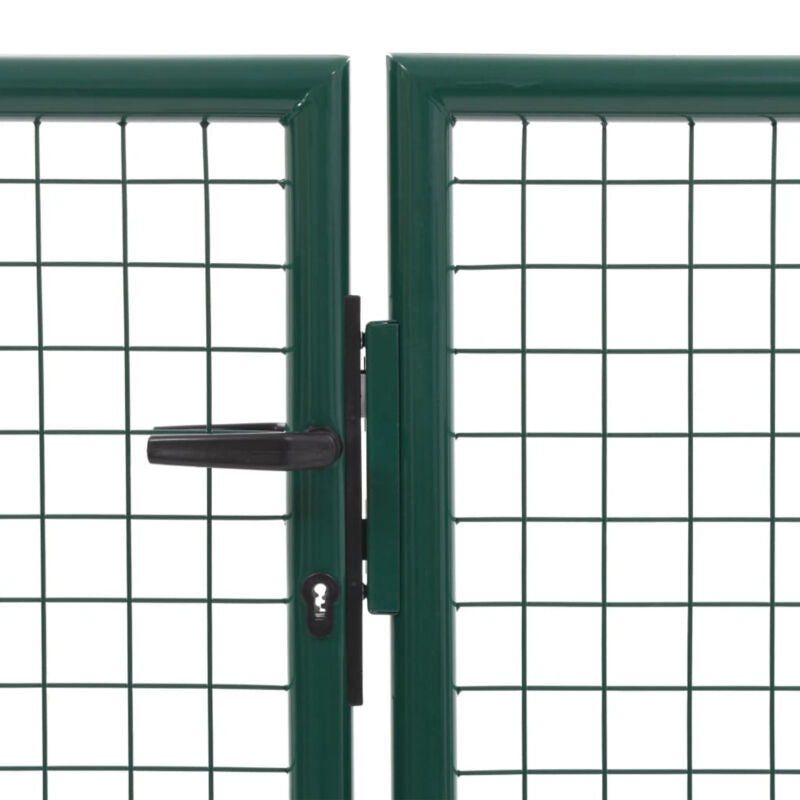 Garden Gate Steel 350x100 Green R5G8