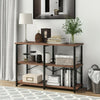 Console Table,3-Tier Console Sofa Table, Industrial Foyer Table for Living Room