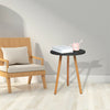 Round Coffee Table Sofa Side End Table Modern Style Bar Table Living Room Corner