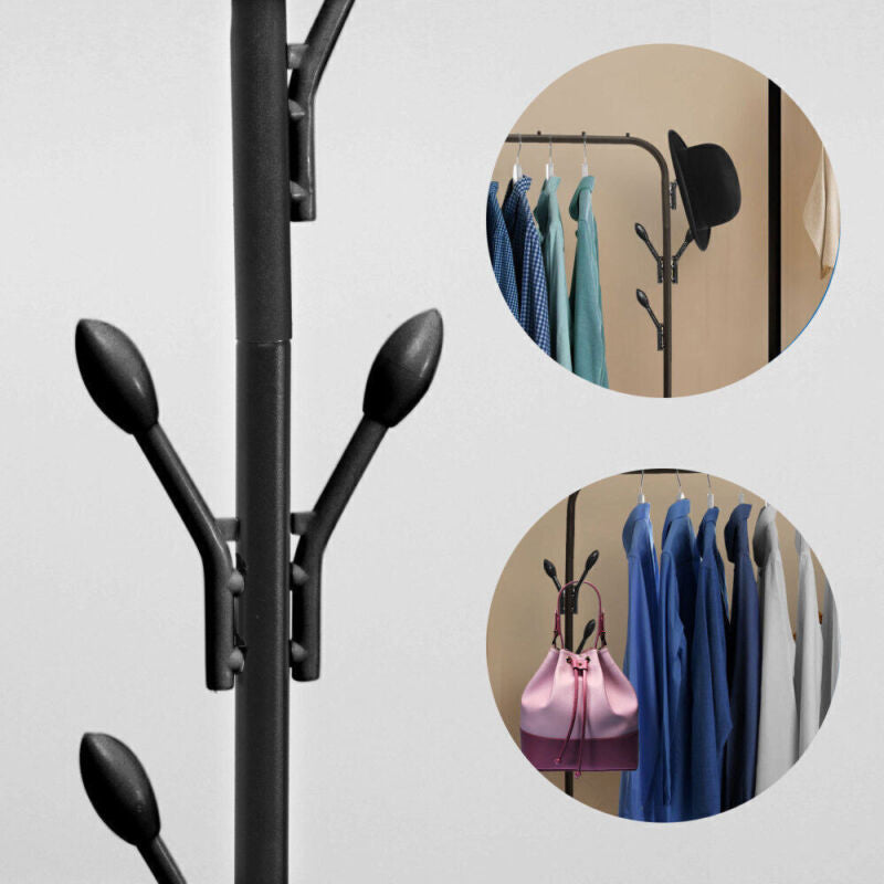Heavy Duty Clothes Rail Rack Garment Hanging Display Stand Shoes Storage Shelves