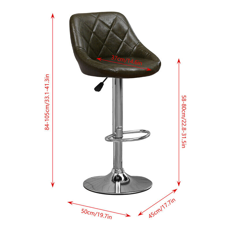 Bar Stools Bar Chairs Breakfast Dining Stools Height Adjustable Swivel Kitchen