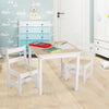 Children Table and Chairs Kids Furniture Set for Study Writing Reading Play Room