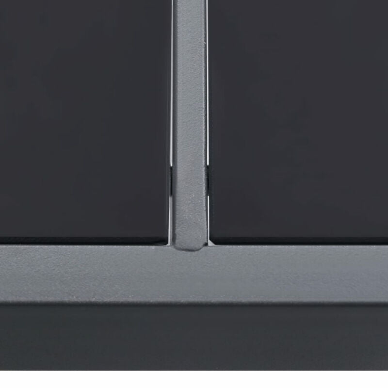 7 Piece Outdoor Dining Set Steel E6E8