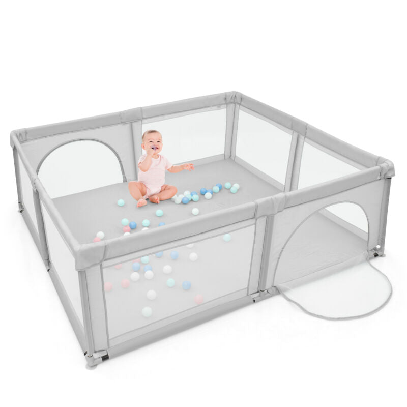 Baby gate 2025 activity center