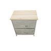 Fabric Chest of Drawers Bedside Cabinet Table Night Stand Storage Unit Cupboard