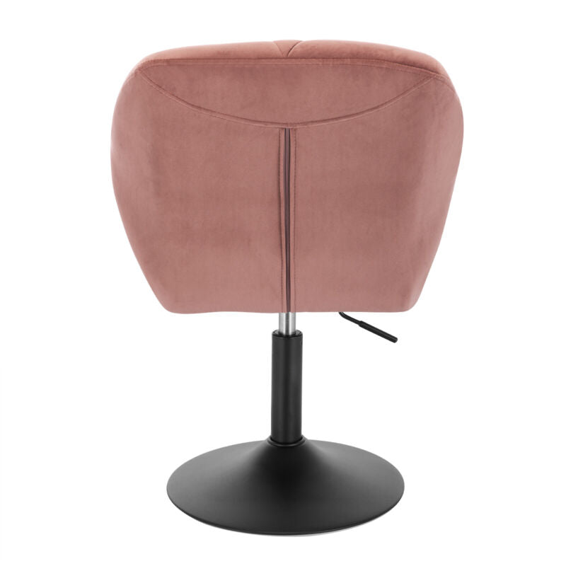 1/2x Bar Stool Adjustable Height Swivel Barstool Kitchen Pub Home Velvet Chair