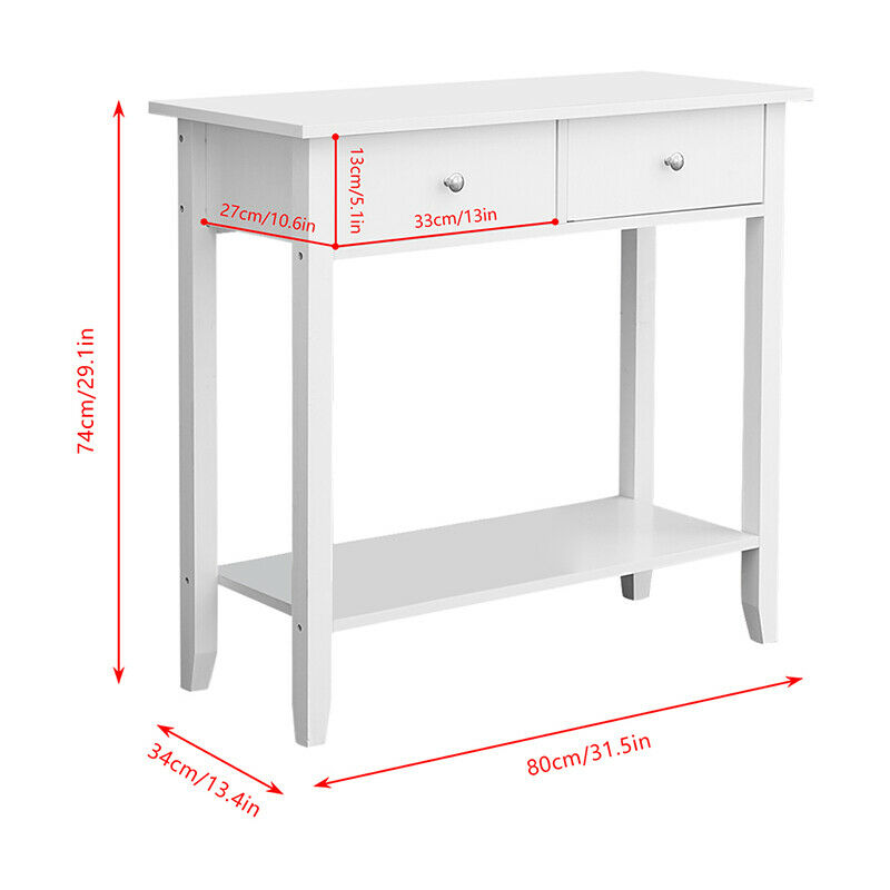 Modern Dressing Table Vanity Table Makeup Desk Dresser Set Home Bedroom Woman BN