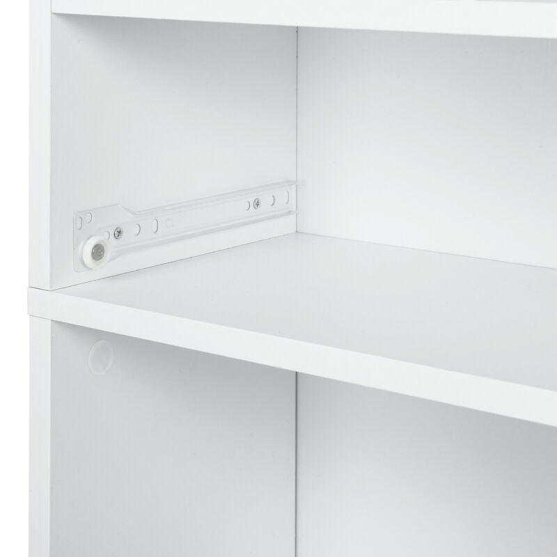 Bookcase Shelving Display Storage Unit Cupboard Bookshelf Cabinet Home Office