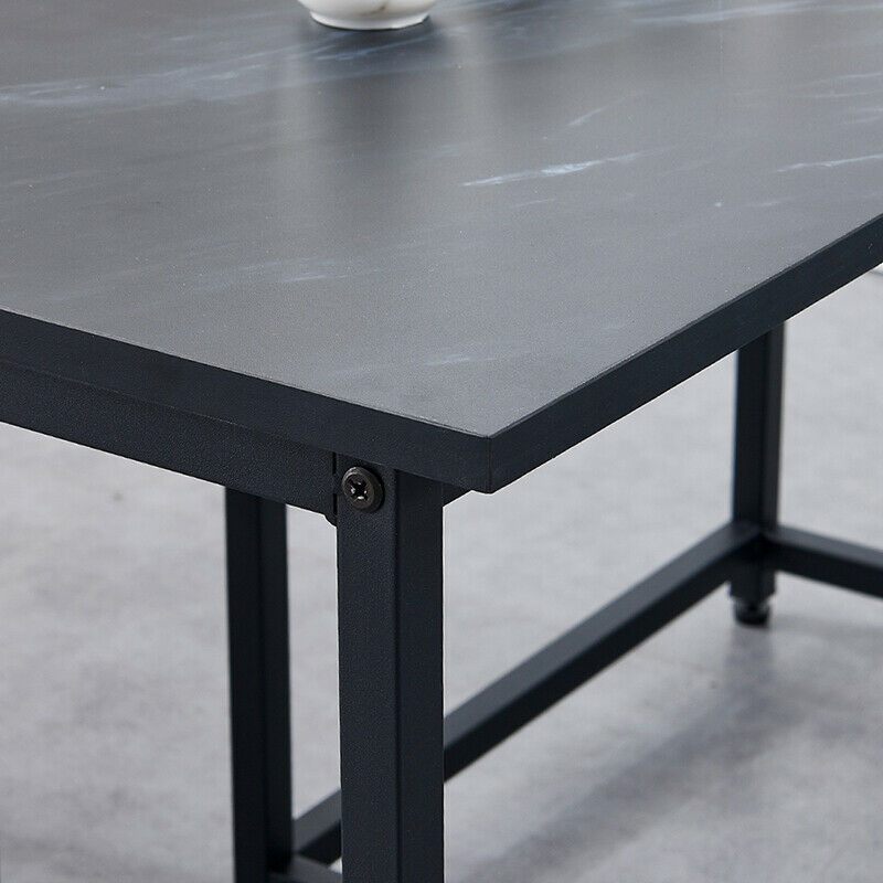 Set of 3 Coffee Table with 2 Stools Set Nesting Table Living Room Office Lounge