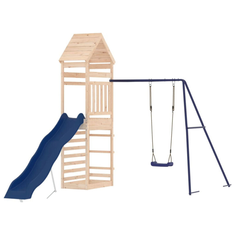 Outdoor Playset Solid Wood Pine G6Y0