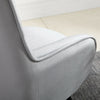 Grey Wing Back Occasional Chair Tub Armchair Living Room Fireside Sofa Lounge BN