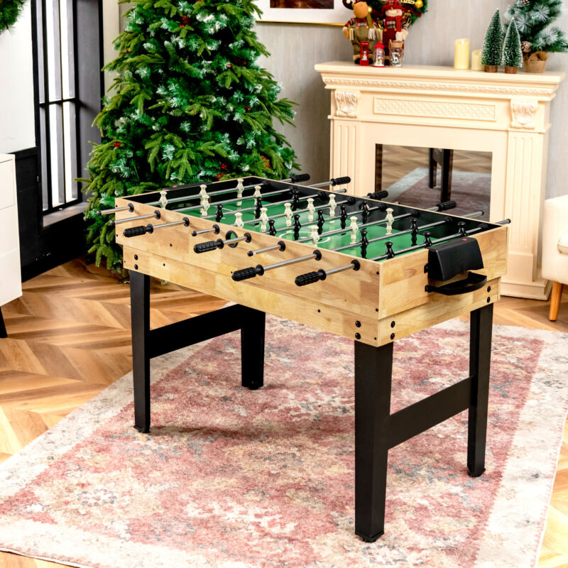 10-in-1 Combo Game Table Set Combo Entertainment Game Table Stackable Design