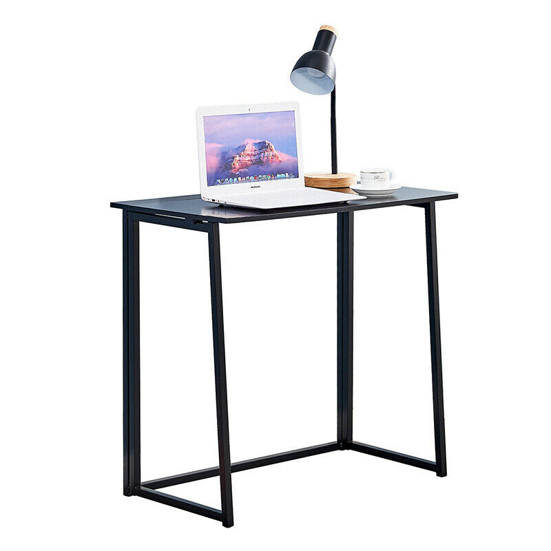 Computer Desk PC Laptop Table Office Desk Folding Portable Workstation Black BN