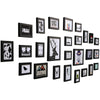 15pcs Wood Wooden Effect Multi Picture Photo Frames Collage Set Various Colors
