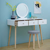 Modern Dressing Table Vanity Table Makeup Desk Dresser Set Home Bedroom Woman BN