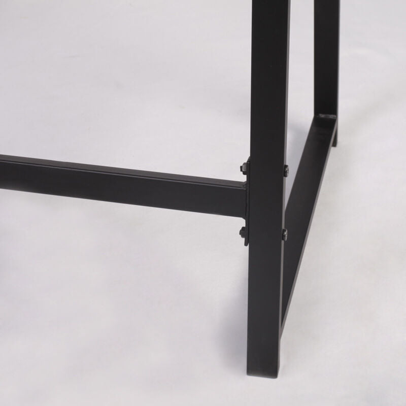 Computer Desk Writing Study Laptop Table w/ Storage Shelves Office Workstation