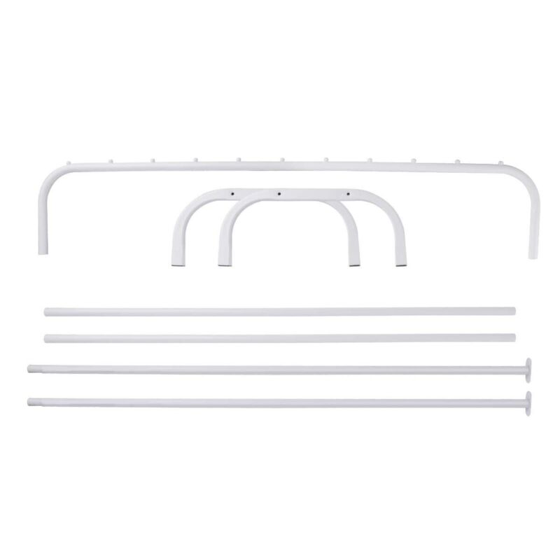 Heavy Duty Clothes Rail Rack Garment Hanging Display Stand Shelves Shoes Storage