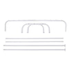 Heavy Duty Clothes Rail Rack Garment Hanging Display Stand Shelves Shoes Storage