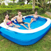 3M Large Round Summer Inflatable Swimming Pool Garden Family Kids Paddling Pools