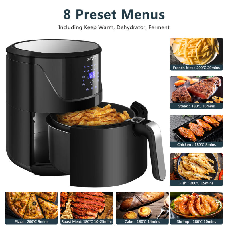 Air Fryer 7L ealthy Frying Cooker Adjustable Temperature Healthy Cooking 1800W