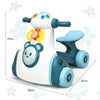 Baby Ride On Scooter Musical Balance Toy Toddler Walker Activity Center for Kids