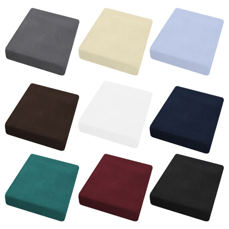 1-4 Seats Sofa Seat Cushion Covers Stretch Cushion Slipcovers Couch Protectors