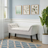 Cozy Chenille/Velvet Bench Bedside Footstool Window Seat Soft Bed End Sofa Chair