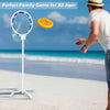Outdoor Frisbee Toss Target Portable Metal Flying Disc Stand Detachable Mesh Net
