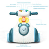 Baby Ride On Scooter Musical Balance Toy Toddler Walker Activity Center for Kids