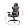 Racing Chair Gaming Chair Office Chair with Headrest Lumbar Pillow Adjustable BN