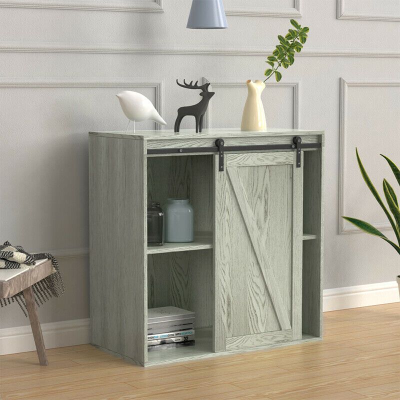 Sideboard Cupboard Display Unit Storage Cabinet with Shelf Door Living Room BN