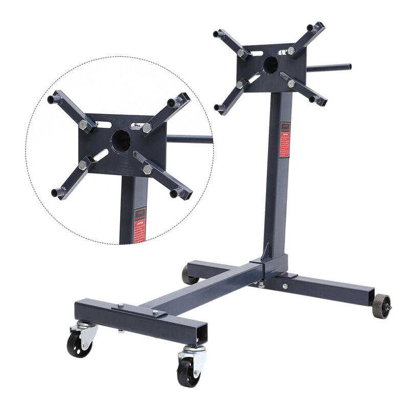 Car Engine Gearbox Mount Support Swivel Transmission Stand Workshop Garage 450KG