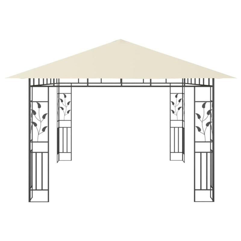 Gazebo with Mosquito Net and String 4x3x2.73 m 180 g/m² V9F1